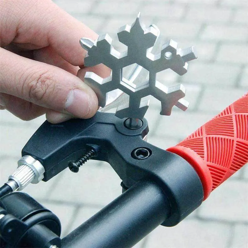 ( 🎅Early-Christmas Hot Sale - 30% Off ) 18-in-1 Stainless Steel Snowflakes Multi-Tool