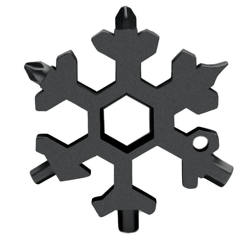 ( 🎅Early-Christmas Hot Sale - 30% Off ) 18-in-1 Stainless Steel Snowflakes Multi-Tool