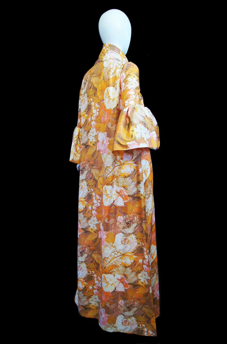 1960s Bell Sleeve Marie France Couture