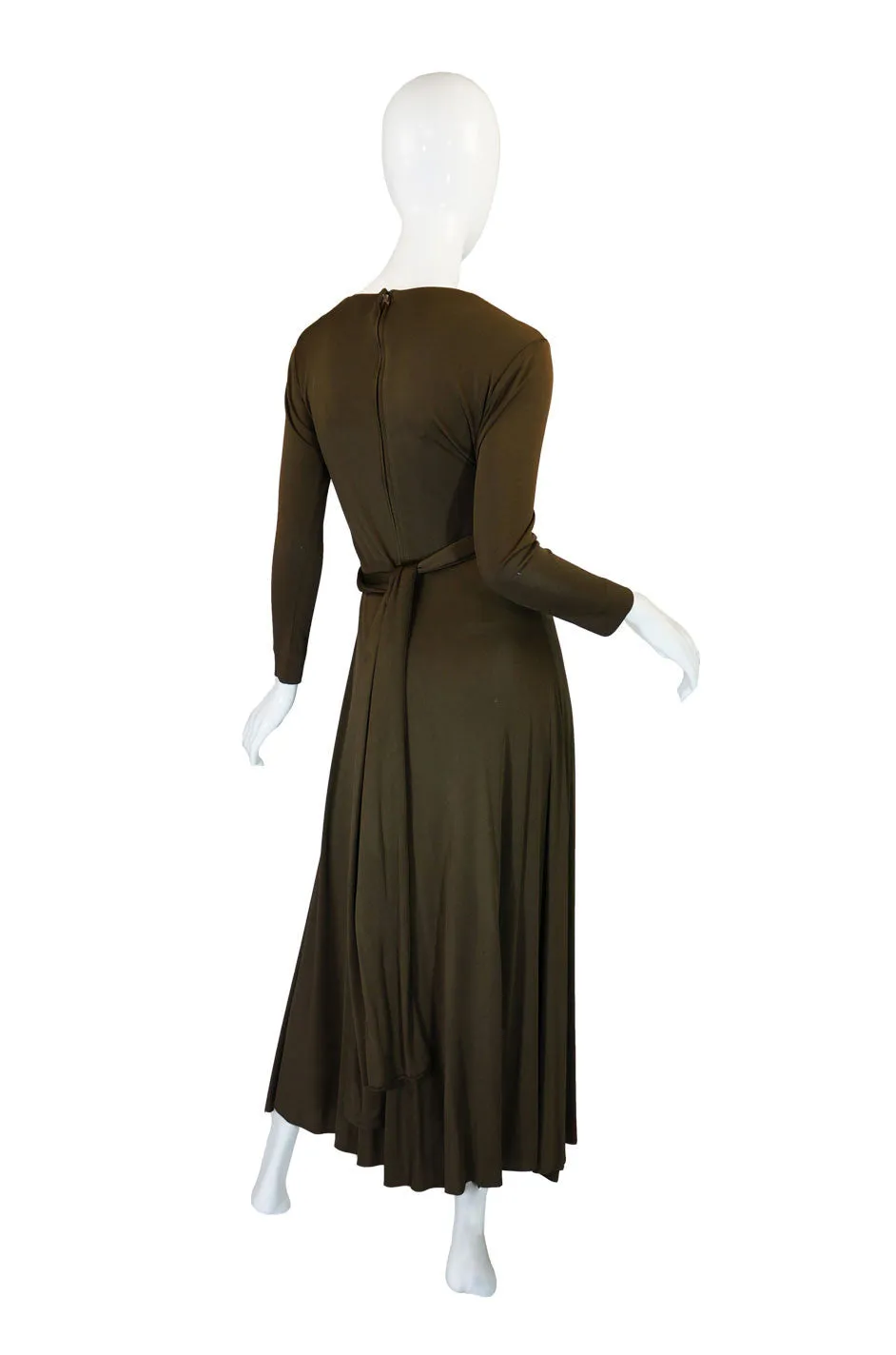 1970s Rare Scott Barrie Jersey Dress