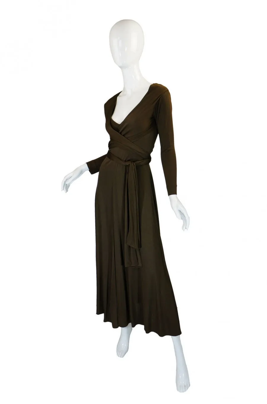 1970s Rare Scott Barrie Jersey Dress