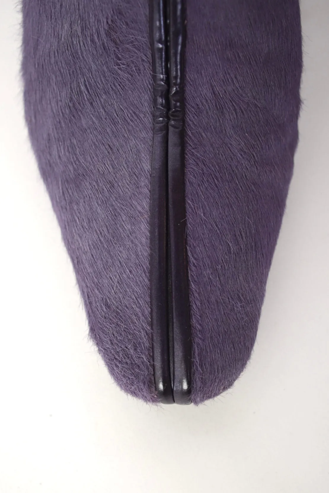 1990s Stefi Talman Ponyhair Mules
