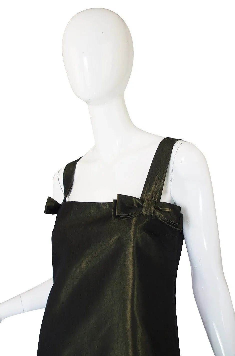 1990s Valentino Silk Lingerie Inspired Dress