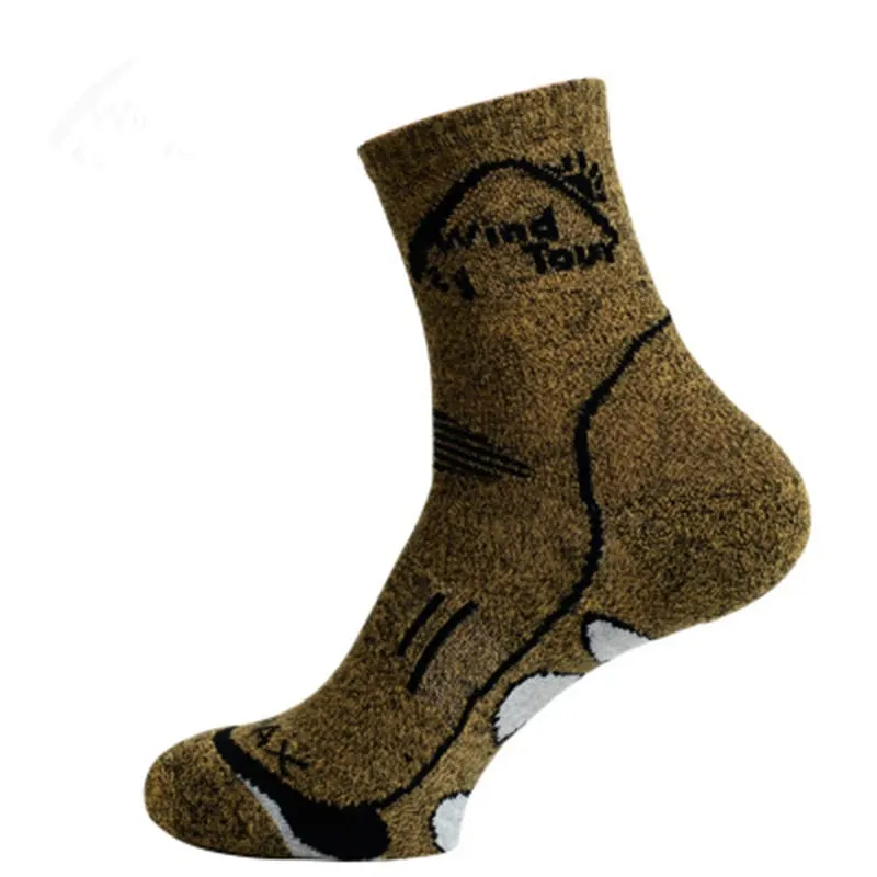 3Pairs Men's Coolmax Socks Men Outdoor Sock Hiking Quick-Drying sport socks Winter Thick Thermal for men women running trekking
