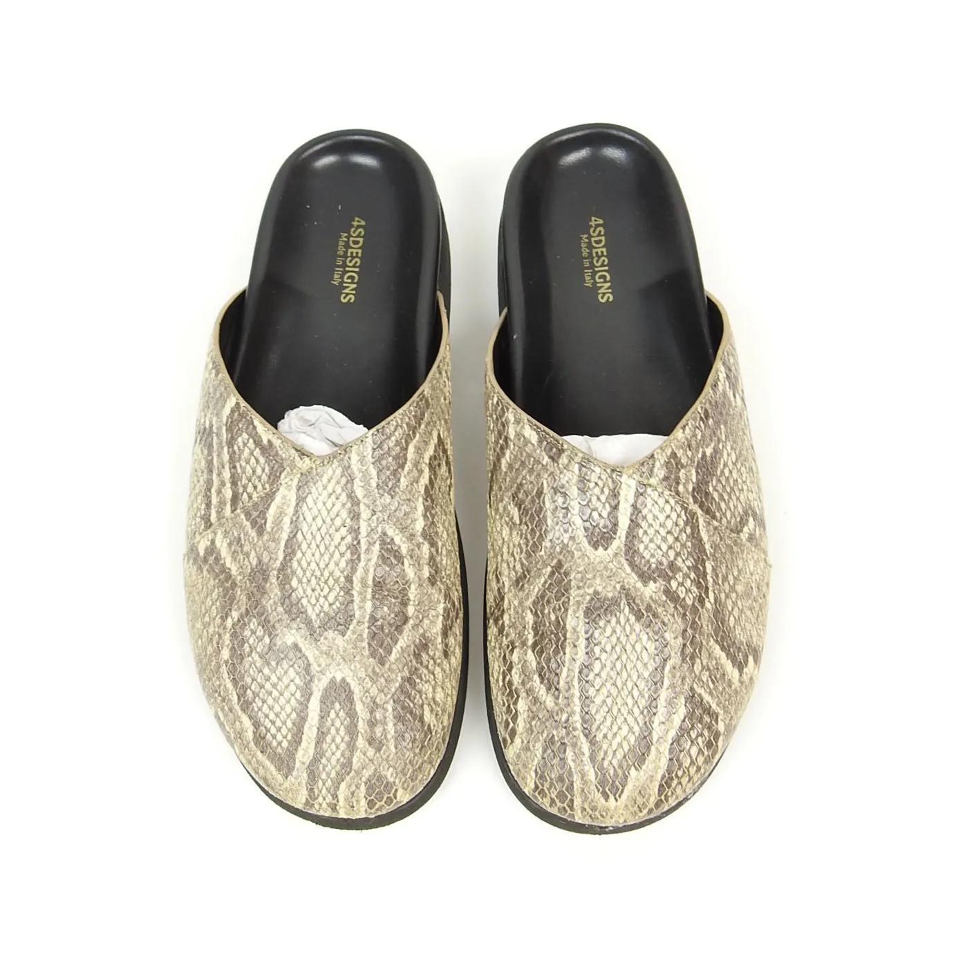 4Designs Snake Mules Size 42