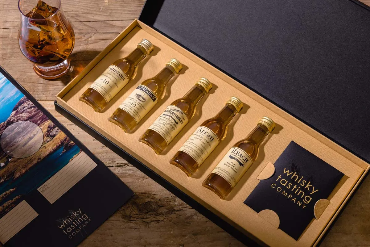 50th birthday Premium and Old Scotch Whisky Set