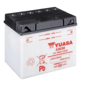 53030 DG Battery with acid pack Yuasa (53030PK)