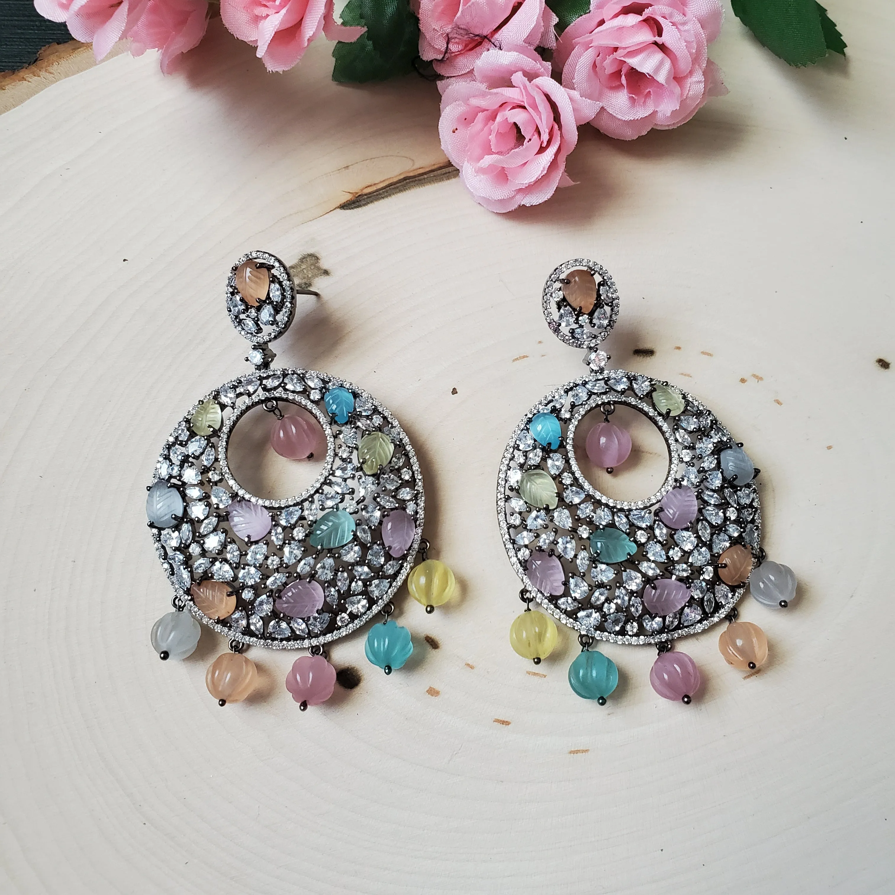 Anu Ch Tiger designer earrings