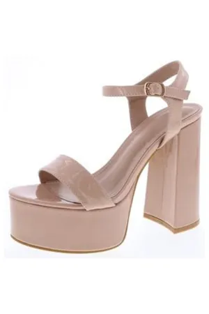 ANY PLATFORM SANDAL RUN BIG