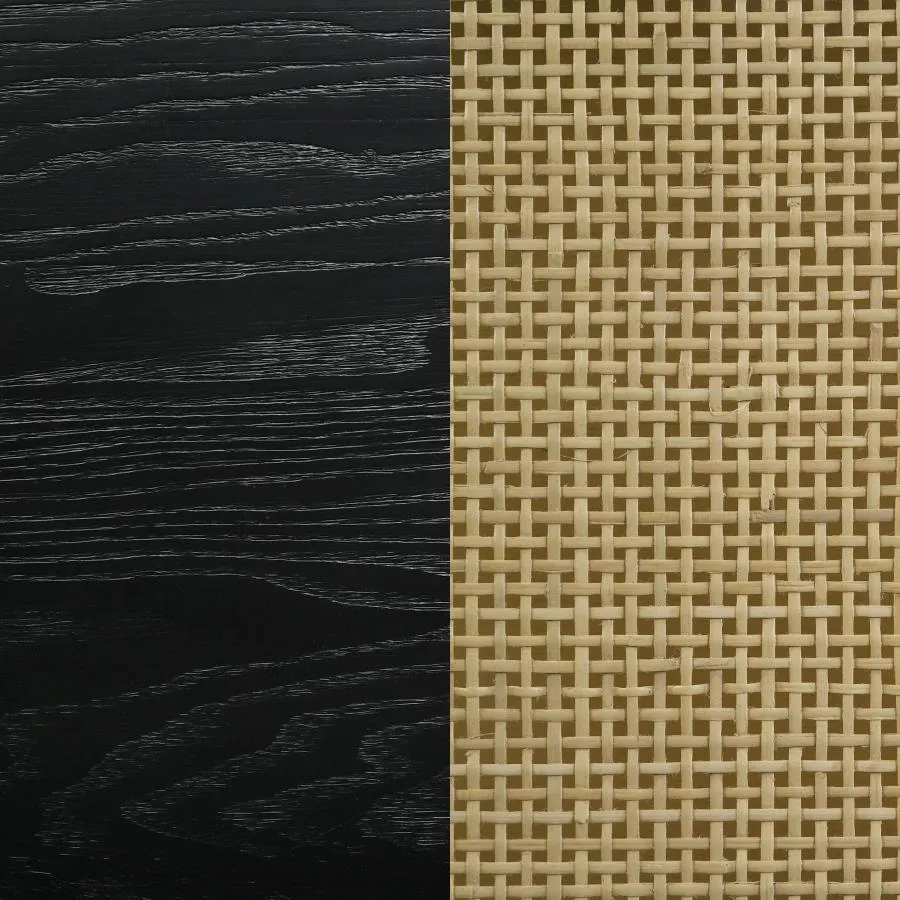 Arianna Black and Sand Queen Bed