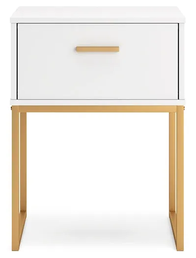 Ashley Express - Socalle Twin Platform Bed with Nightstand
