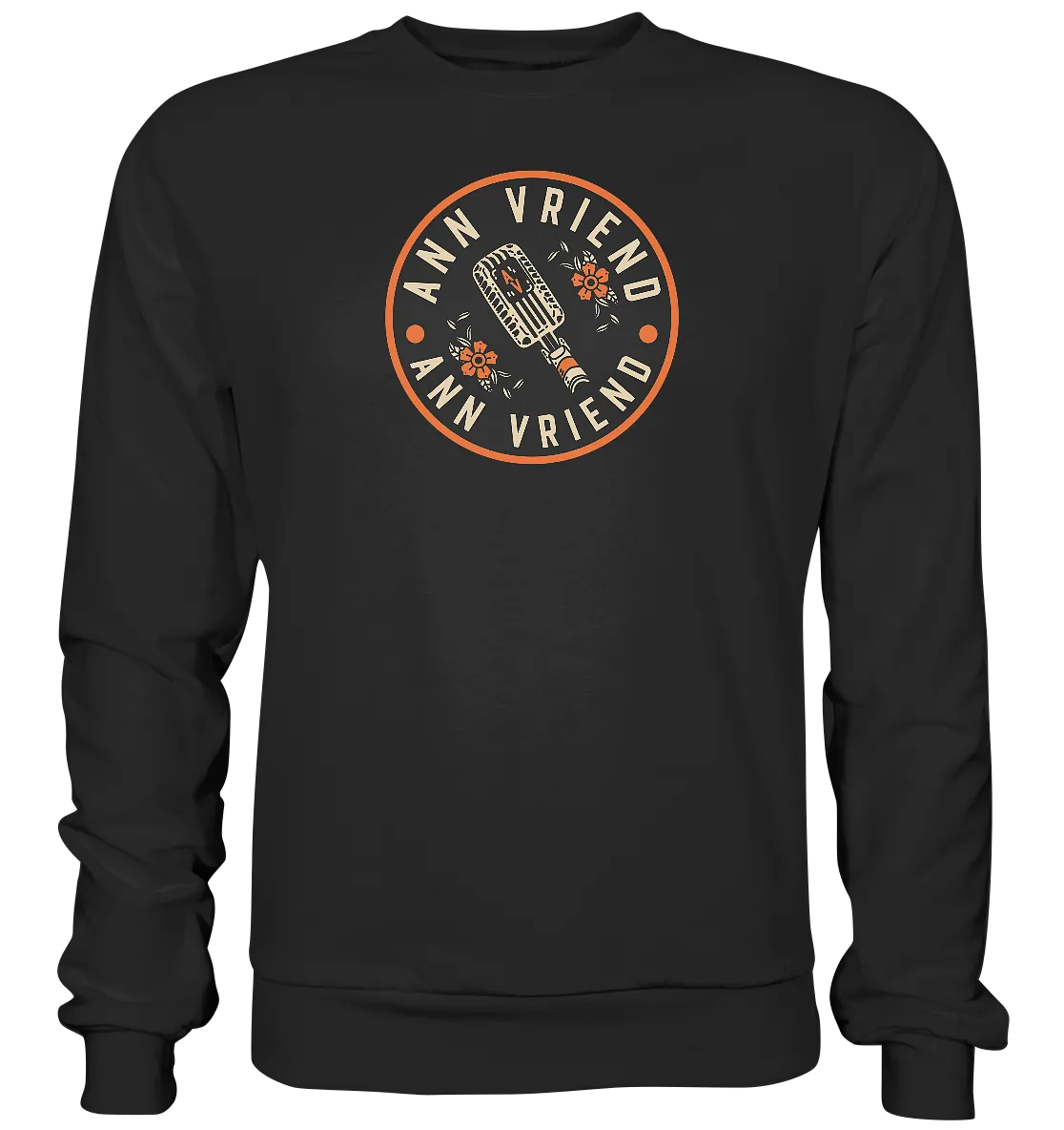 AV / Premium Sweatshirt with Micophone Logo