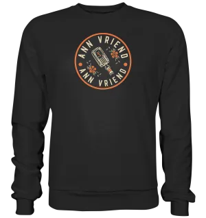 AV / Premium Sweatshirt with Micophone Logo