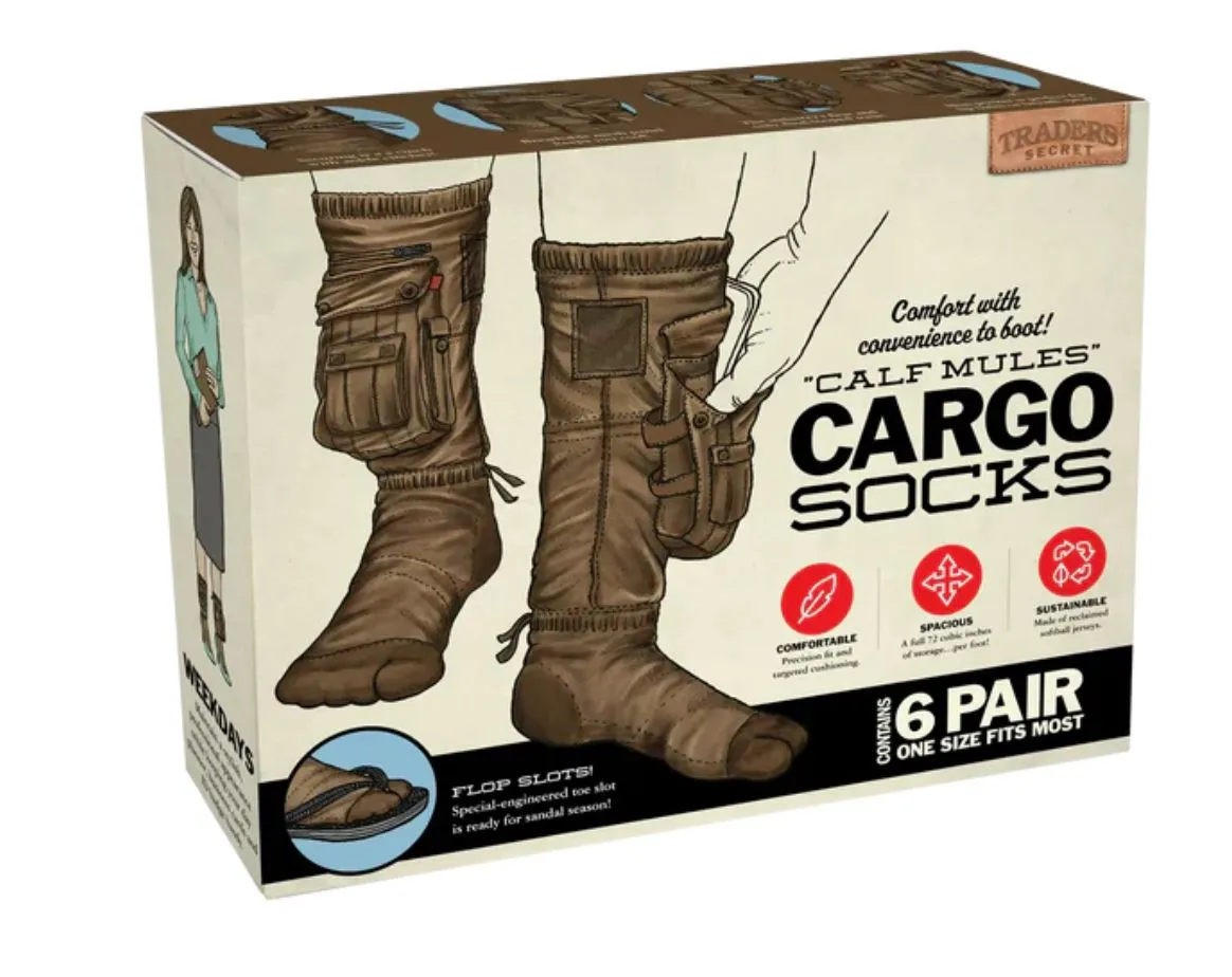 Cargo Socks-Prank Gift Box