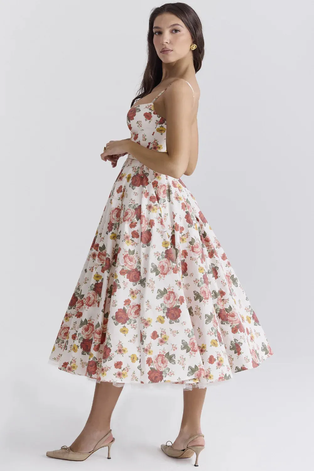 Casual Sleeveless High Waist Party Long Dress