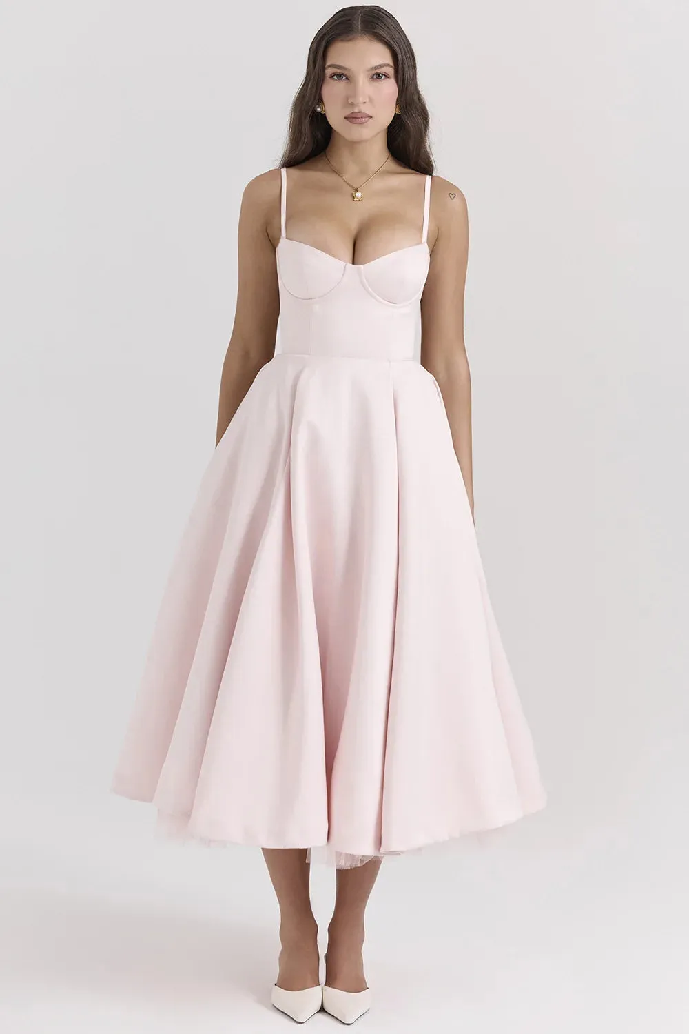 Casual Sleeveless High Waist Party Long Dress