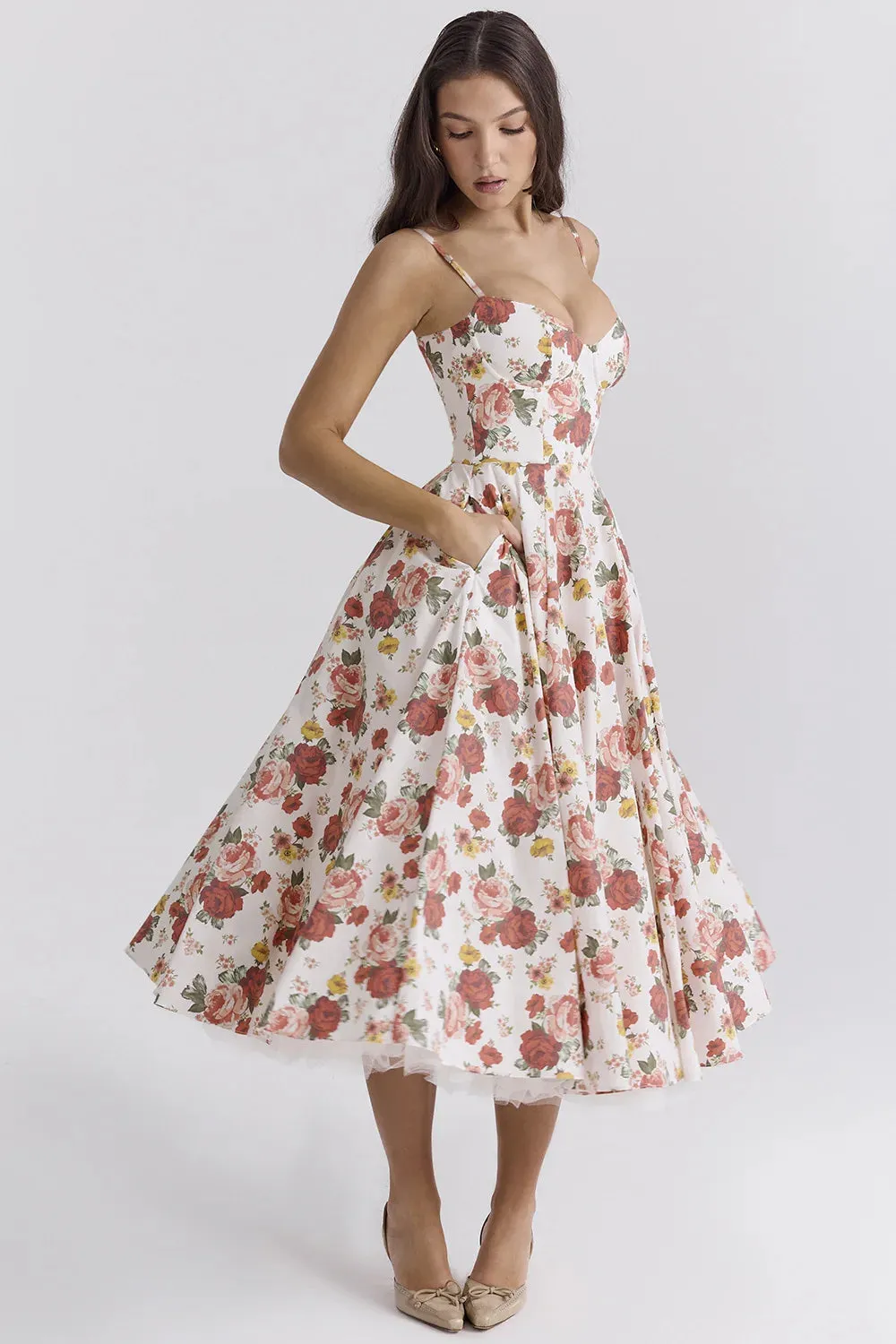 Casual Sleeveless High Waist Party Long Dress