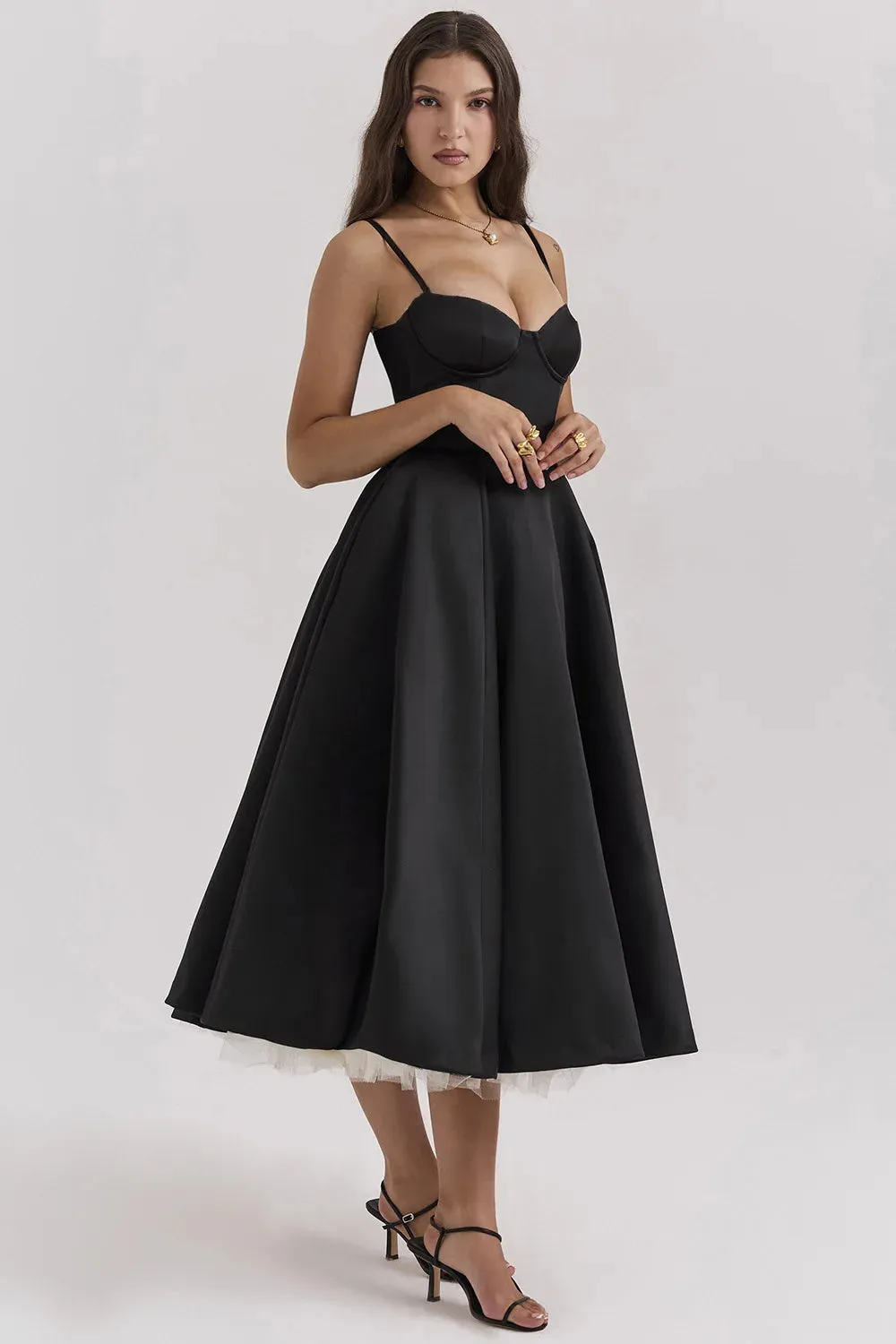Casual Sleeveless High Waist Party Long Dress