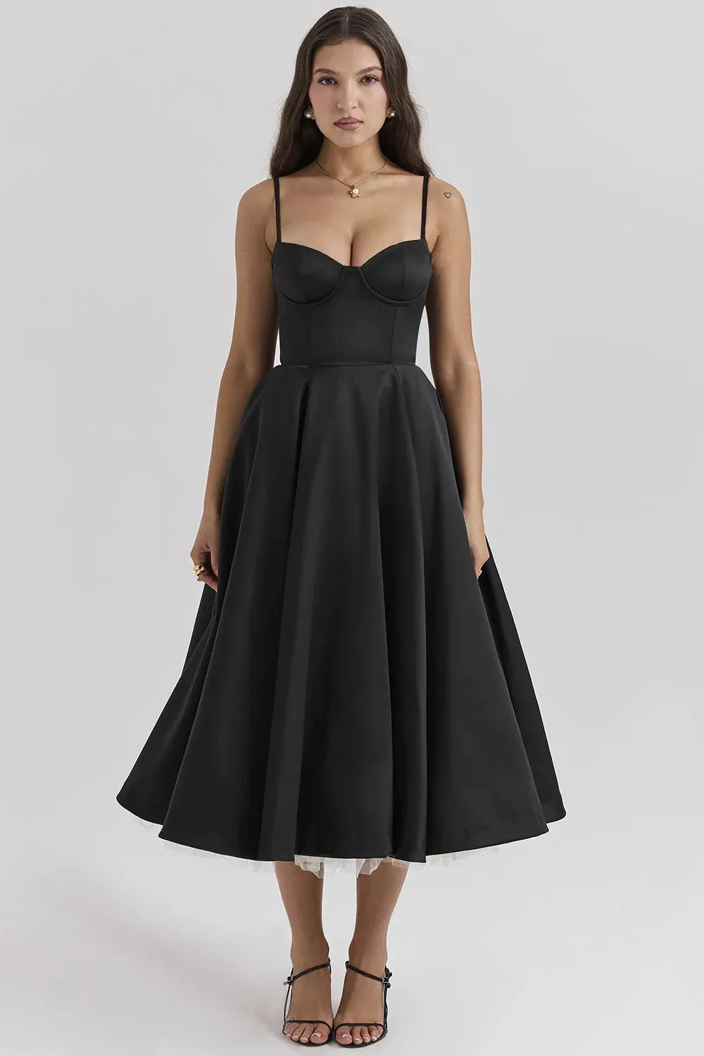 Casual Sleeveless High Waist Party Long Dress