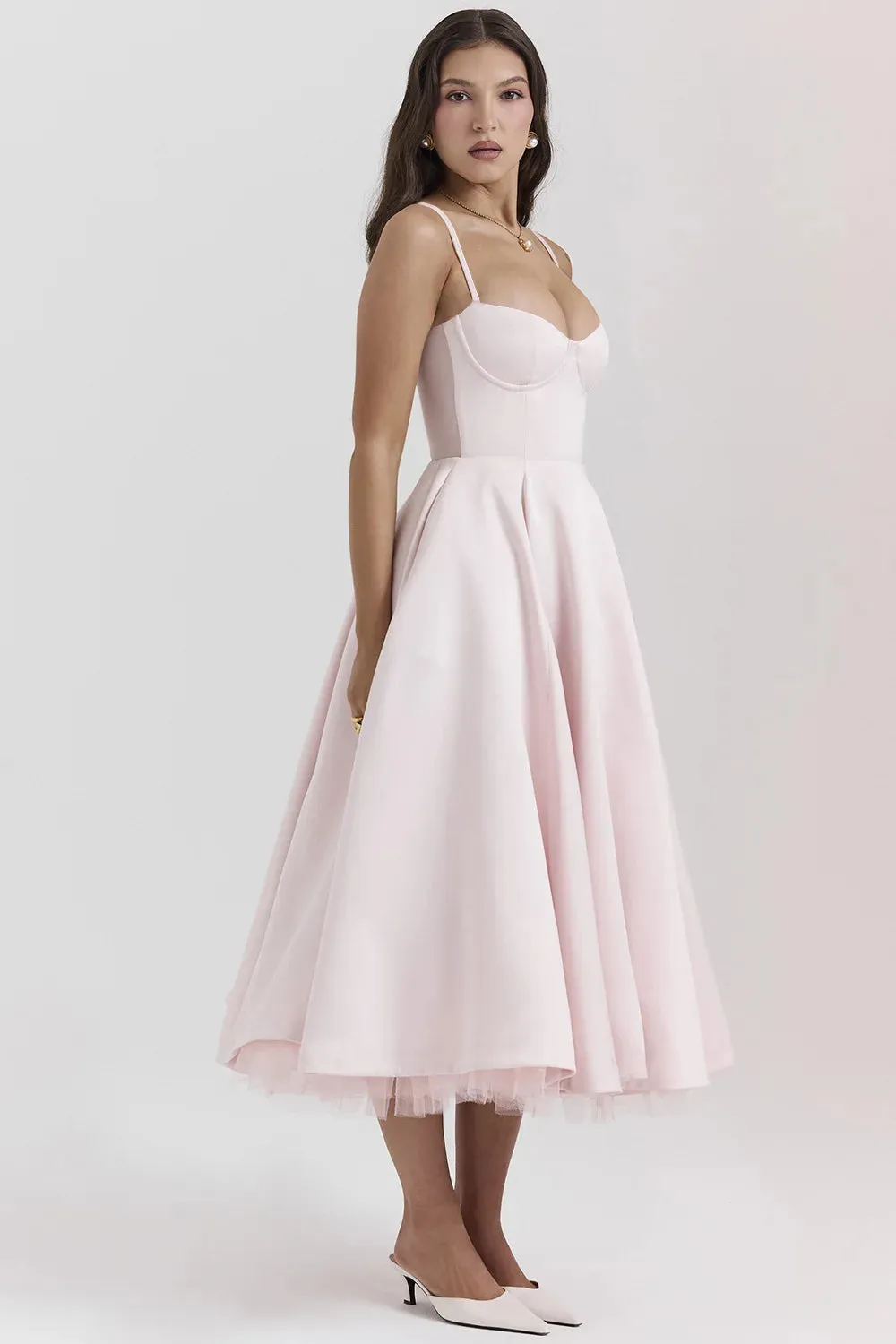 Casual Sleeveless High Waist Party Long Dress