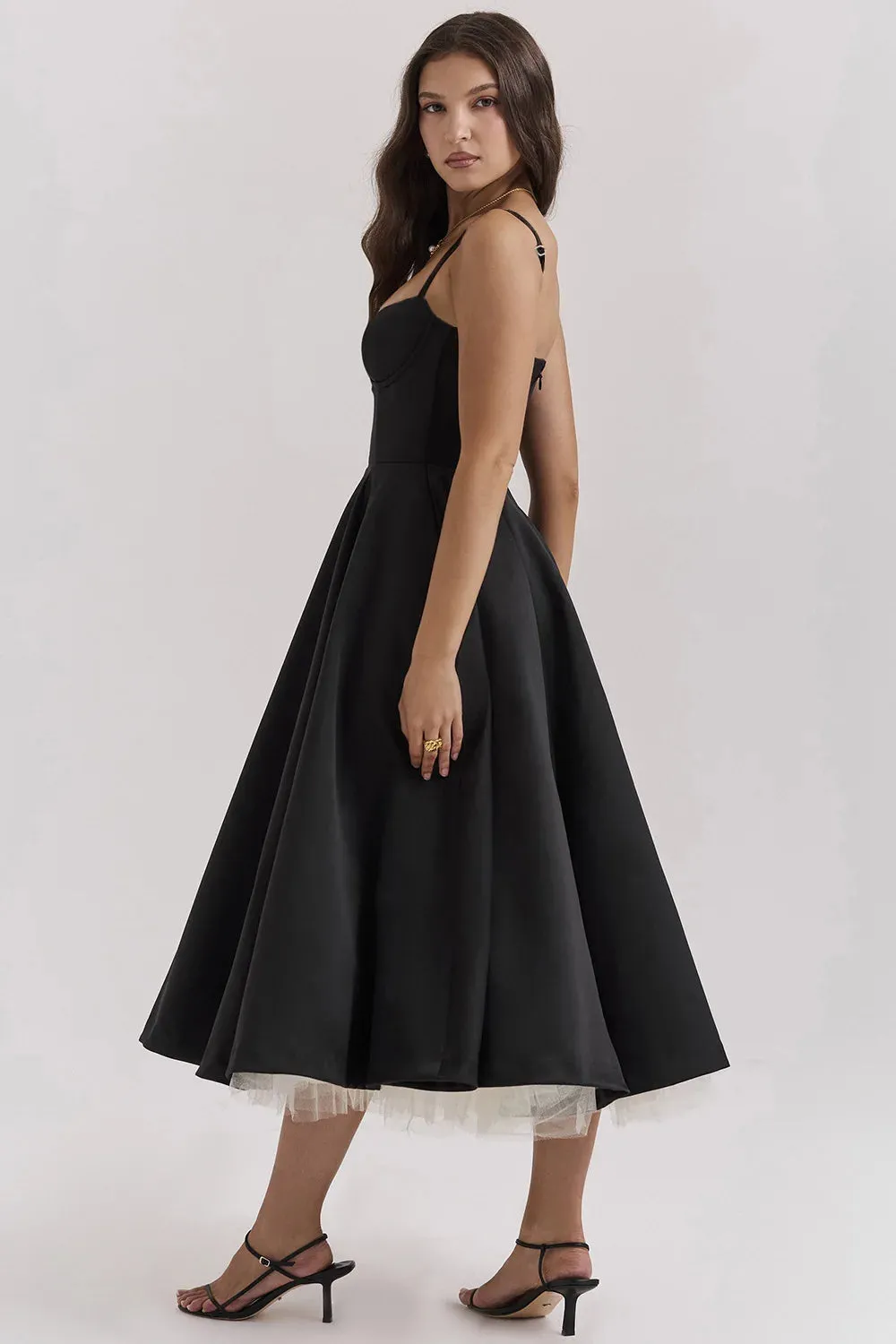 Casual Sleeveless High Waist Party Long Dress