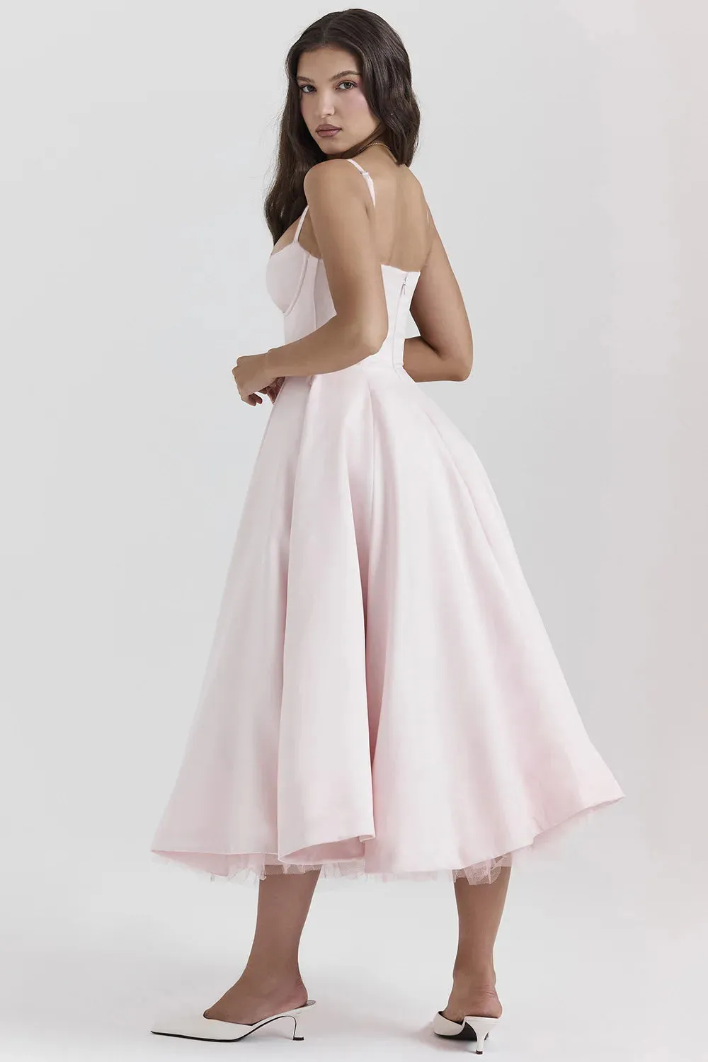 Casual Sleeveless High Waist Party Long Dress