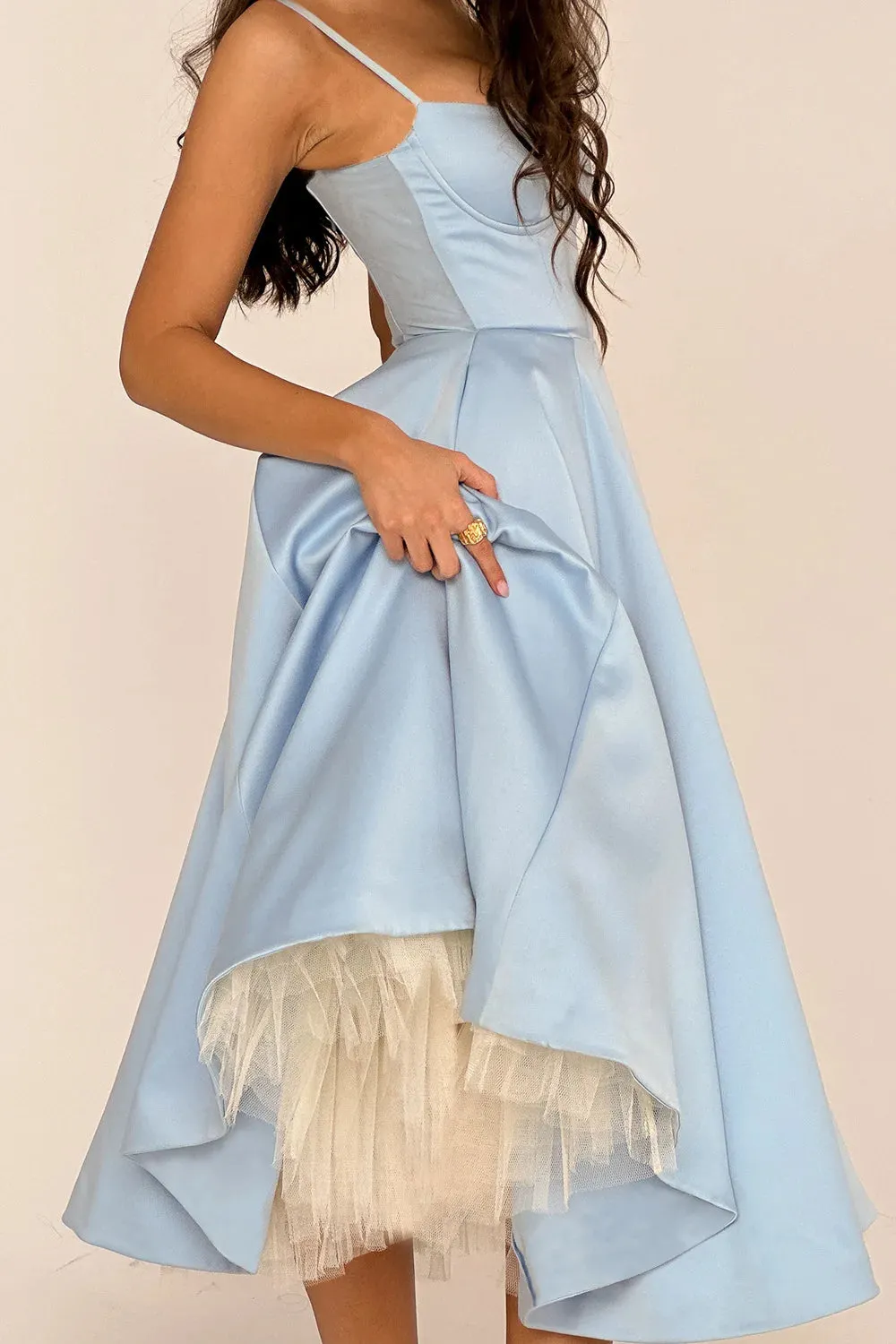 Casual Sleeveless High Waist Party Long Dress