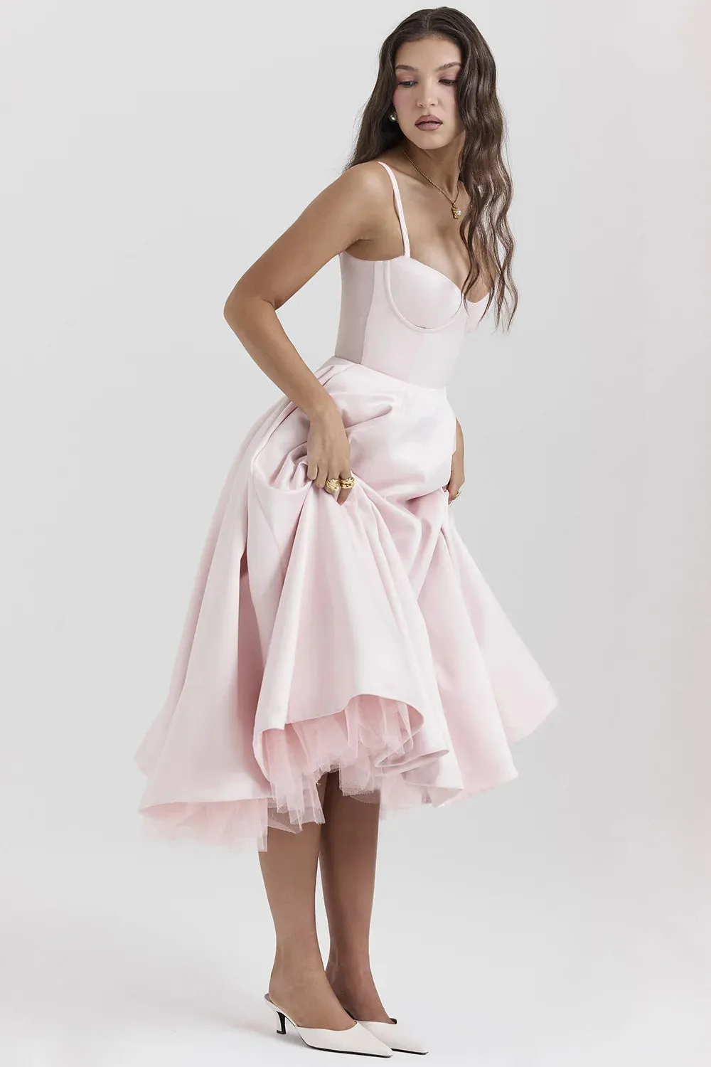 Casual Sleeveless High Waist Party Long Dress