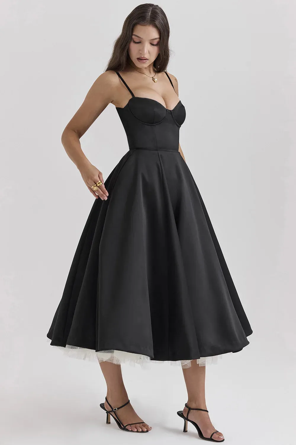 Casual Sleeveless High Waist Party Long Dress