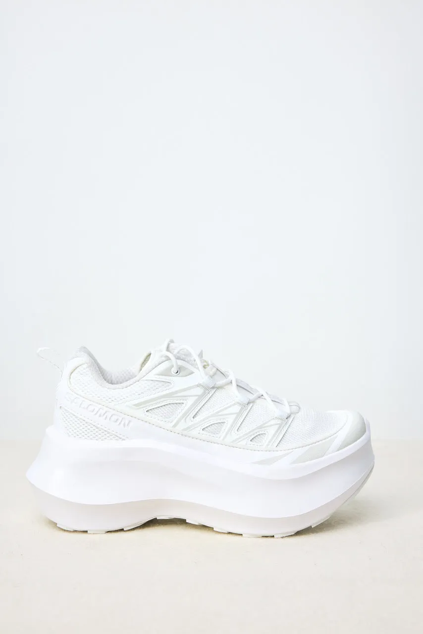CDG X Salomon XT-6 Expanse Sneakers in White