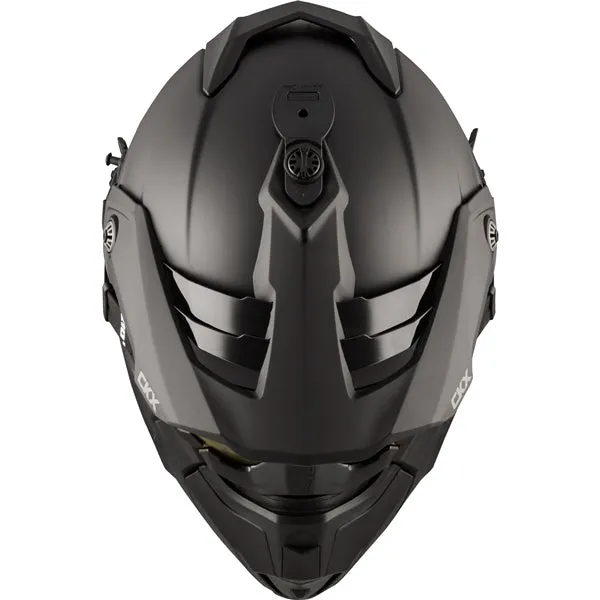 CKX Titan Original Backcountry Winter Helmet - Solid Matte Black