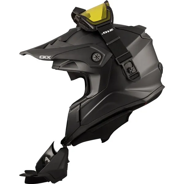 CKX Titan Original Backcountry Winter Helmet - Solid Matte Black