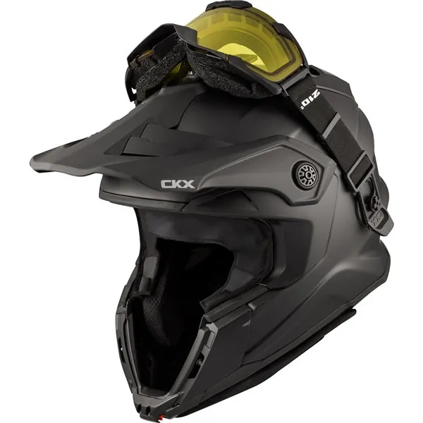 CKX Titan Original Backcountry Winter Helmet - Solid Matte Black