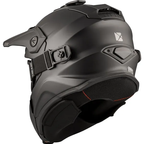 CKX Titan Original Backcountry Winter Helmet - Solid Matte Black