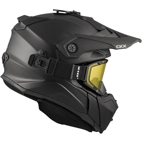 CKX Titan Original Backcountry Winter Helmet - Solid Matte Black