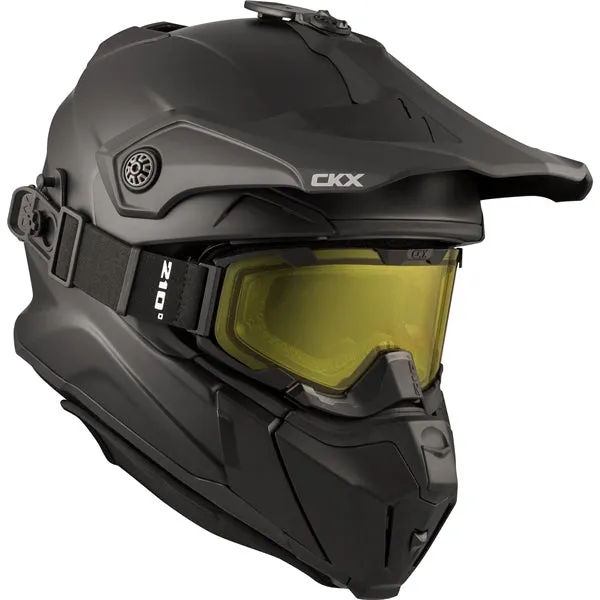CKX Titan Original Backcountry Winter Helmet - Solid Matte Black