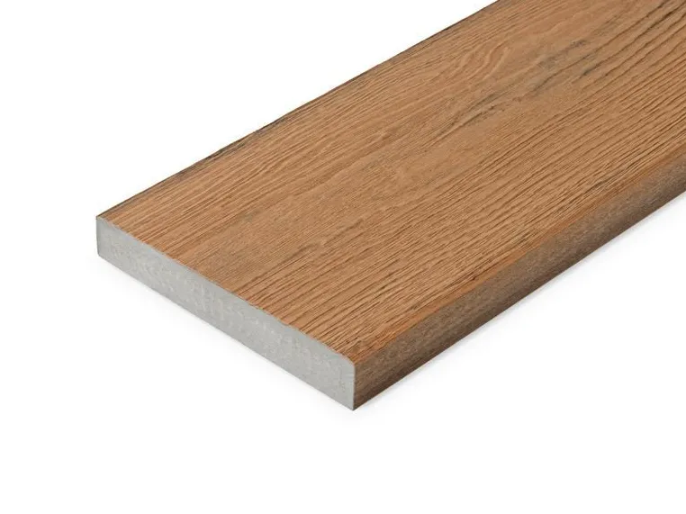 Cladco Nordeck Premium PVC-ASA Woodgrain Effect Decking Board - Chestnut (3.6m)