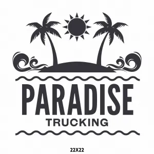 Company Name Truck Decal, 2 Pack