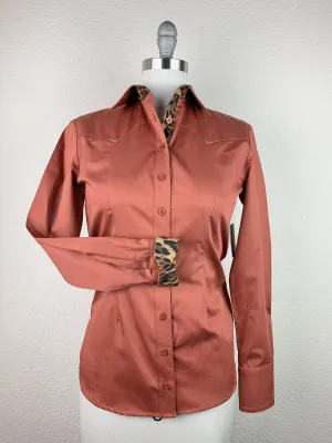 CR Western Pro Wild About Leopard Rust- FINAL SALE