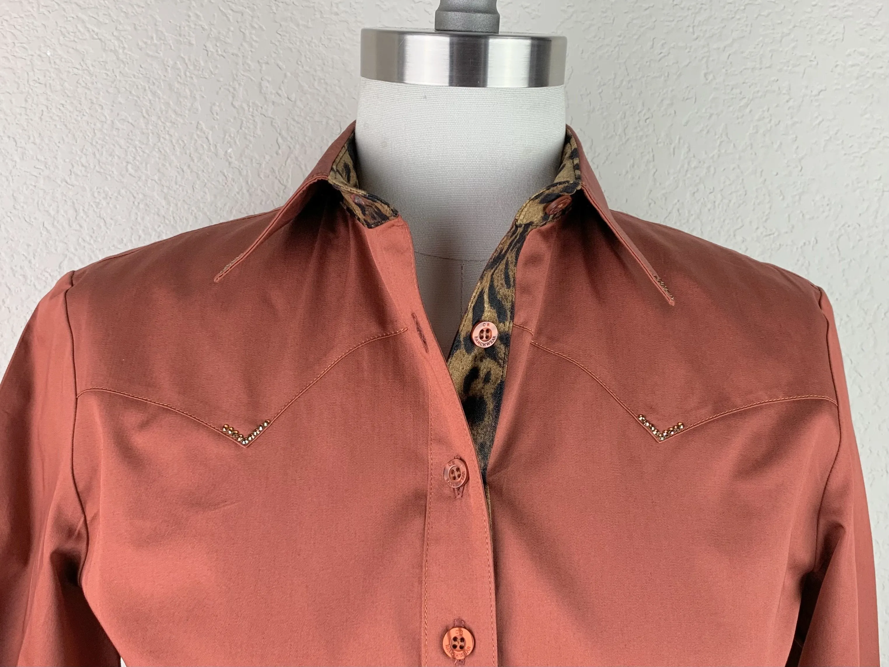 CR Western Pro Wild About Leopard Rust- FINAL SALE