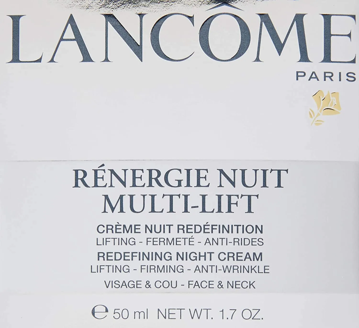 Crema Nocturna Reafirmante Antiarrugas Lancome Rénergie Nuit Multi-Lift