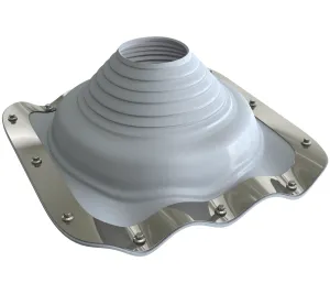 Dektite® Premium EPDM Pipe Flashing For Metal Roofs - Grey (100 - 200mm)