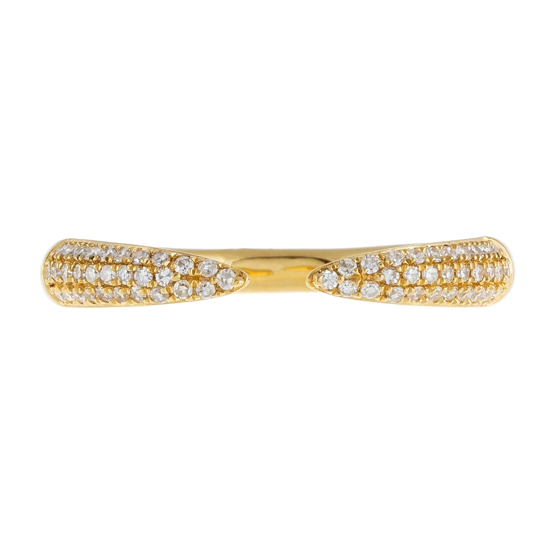 Diamond Claw Ring 14K