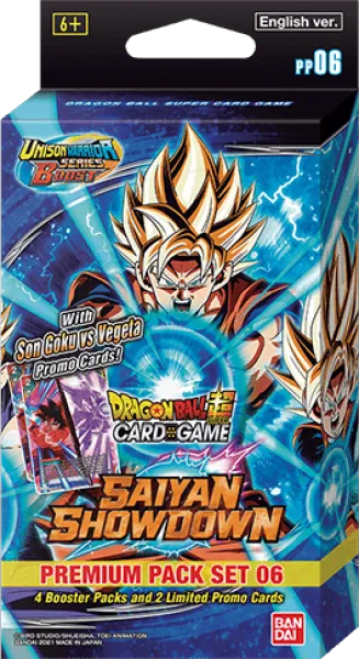 Dragon Ball Super CG: Premium Pack Set 06 (PP06): Saiyan Showdown