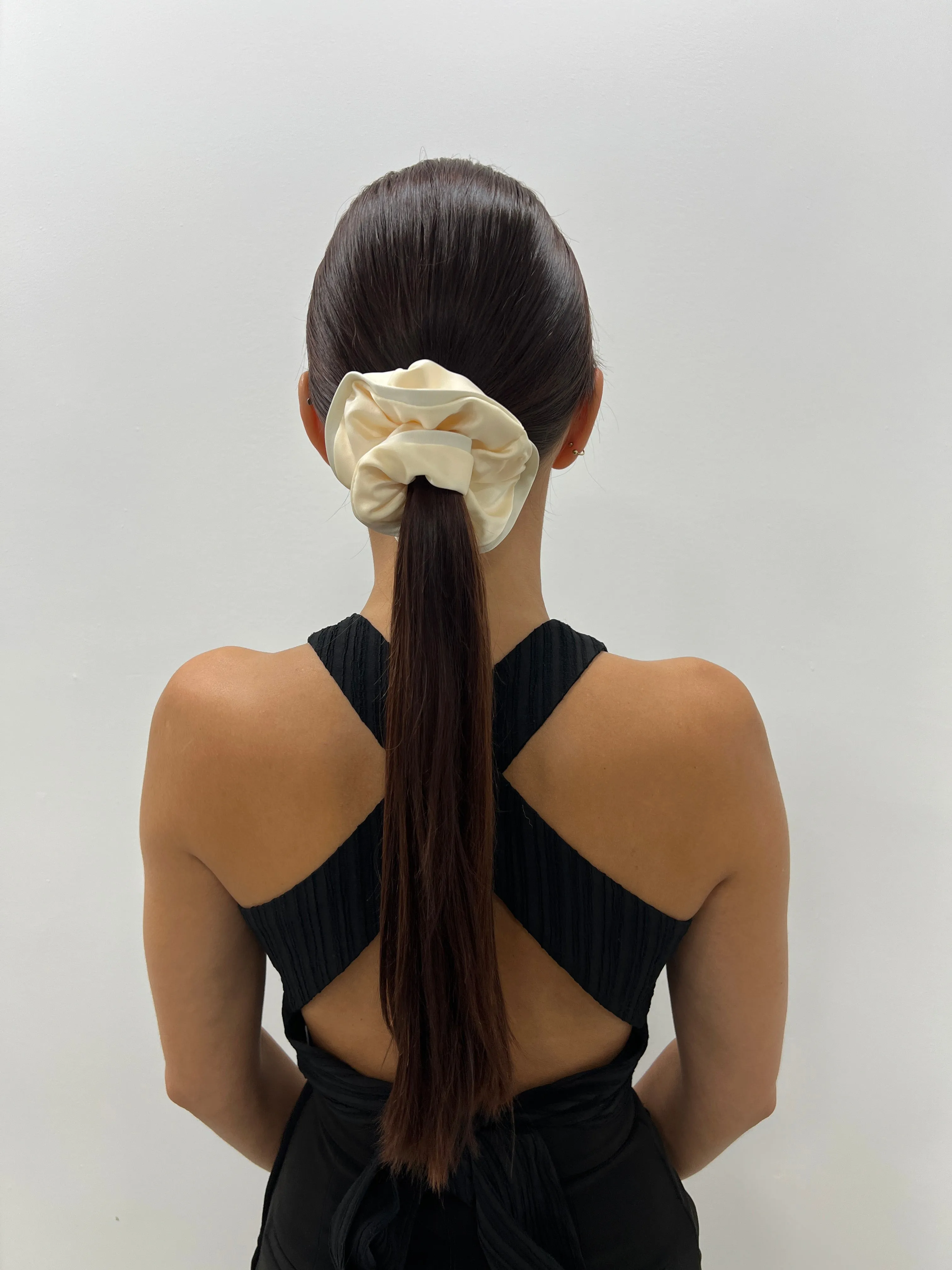 Elegant Cascade Scrunchie