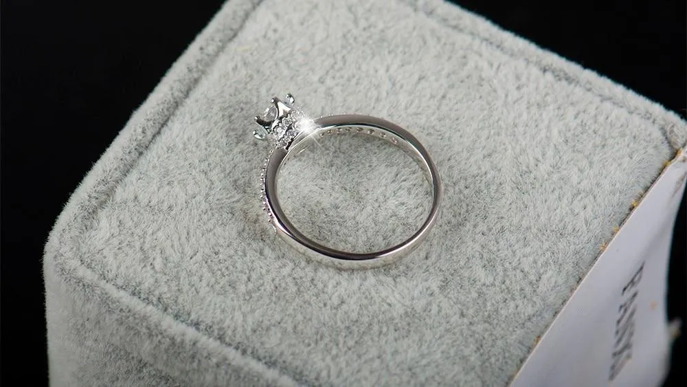 Elegant Crown Ring of Princess