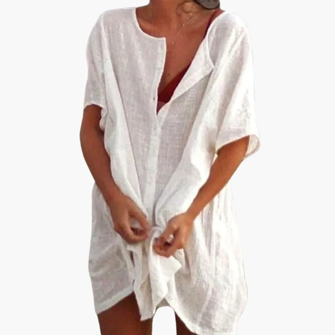 Elegant Knee-Length Casual Dress for Women