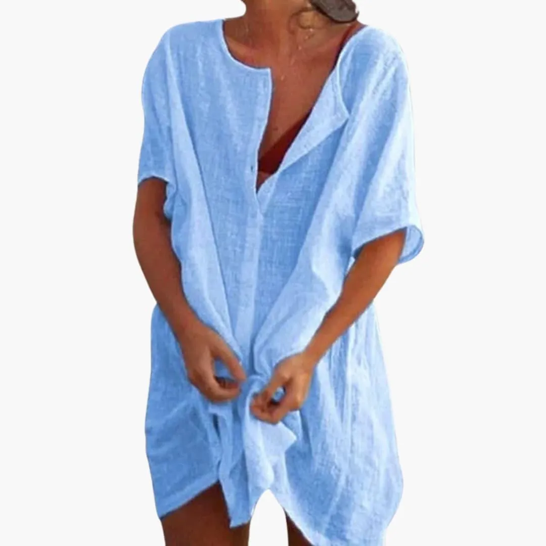 Elegant Knee-Length Casual Dress for Women