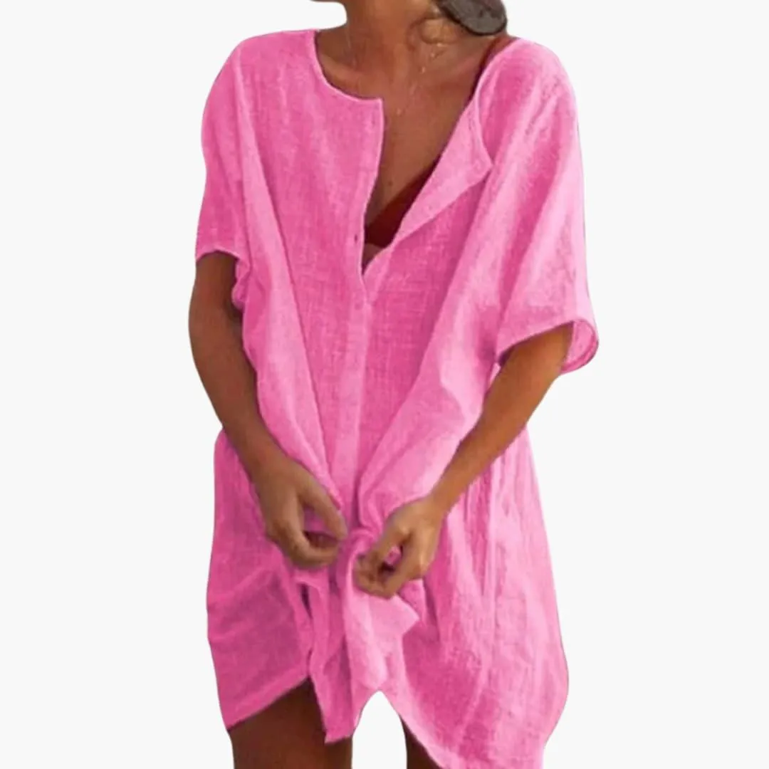 Elegant Knee-Length Casual Dress for Women