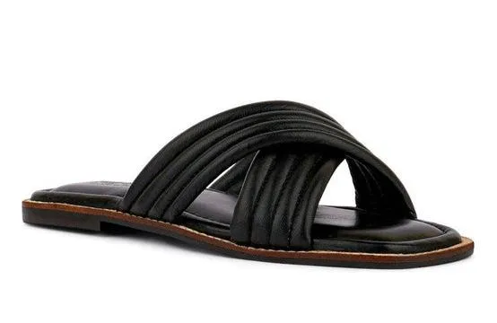 EURA Quilted Leather Flats